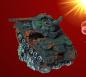 Preview: Aquarium Deko PANZER WRACK Höhle Tank Armee Dekoration Zubehör