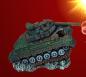 Preview: Aquarium Deko PANZER WRACK Höhle Tank Armee Dekoration Zubehör