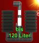 Preview: Aquarium Innenfilter bis 120 L SCHWAMMFILTER ✚ LUFTPUMPE ✚ ZUBEHÖR Luftheber