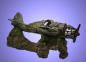 Preview: Aquarium Deko FLUGZEUG WRACK STUKA Dekoration Propellermaschine Höhle Zubehör