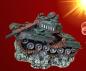 Preview: Aquarium Deko großes !!↪ PANZER WRACK XL ↩ Höhle Tank Armee Dekoration Zubehör