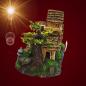 Preview: Aquarium Deko bewegliche WASSERMÜHLE ➕ LUFTPUMPE ➕ ZUBEHÖR Dekoration