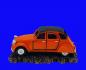 Preview: AUTO Aquarium Deko Oldtimer Citroën " 2CV ENTE " Höhle Dekoration Zubehör