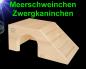 Preview: Nager HOLZ MEERSCHWEINCHEN HAUS Nagerhaus Zubehör Nest Degus Ratten