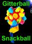 Preview: Hunde Spielzeug GITTERBALL SNACKBALL 14 cm Ø Schnüffelball Rollerball