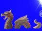 Preview: Aquarium Deko SPRUDELNDER DRACHE ➕ LUFTPUMPE ➕ ZUBEHÖR Mystik Dekoration