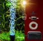 Preview: Aquarium Deko LED SPRUDLER SET BLAU ➕ Luftpumpe ➕ Zubehör Dekoration