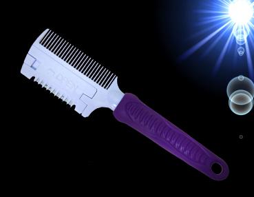 HUNDE TRIMMMESSER MIT KLINGE Entfilzer Rasierklinge Trimmer Zubehör Kamm