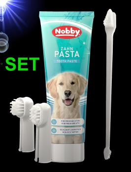 Hunde Katzen ZAHNBÜRSTEN SET !! ✚ ZAHNPASTA Zahnpflege Gesundheit Zubehör