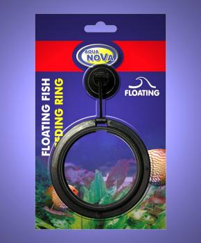 Aquarium FUTTERRING ✚ VARIABLER HALTERUNG Futterkorb Zubehör Fischfutter