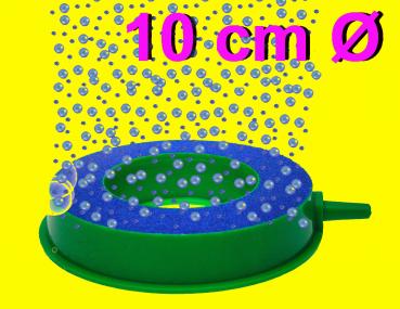 Aquarium Deko 10 cm Ø RING SPRUDLER Luftausströmer Zubehör Luftstein Teich