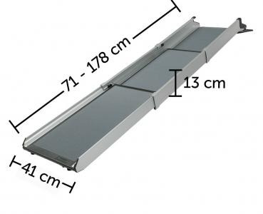 PetSafe® bis 136 kg !! ALU TELESKOP AUTO HUNDERAMPE Einstiegshilfe Transport