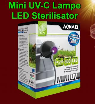 Aquarium Zubehör MINI UV-C LAMPE STERILISATOR INNENFILTER Wasserklärer