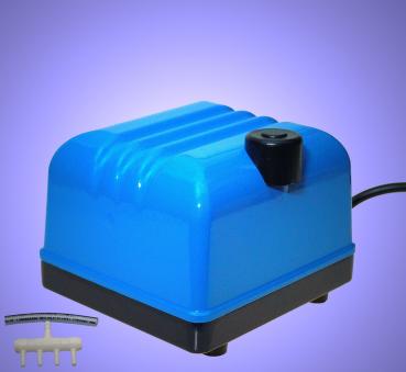 Aquarium Luftpumpe 600 L/h OSAGA MK 10 MEMBRAN KOMPRESSOR Zubehör Deko