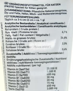KITTEN KATZEN MULTI VITAMIN PASTE ✚ TAURIN A,D3,E,B1,B2,B6,C Zubehör Snack