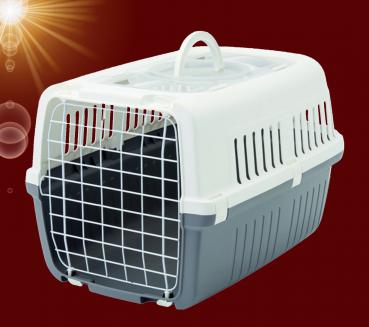 Hunde Katze Nager AUFKLAPPBARE TRANSPORTBOX Reise Auto Kennel