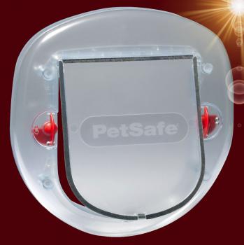 PetSafe® 4-Wege KATZENKLAPPE Katzentür Haustier Hundetür Hundeklappe Glas