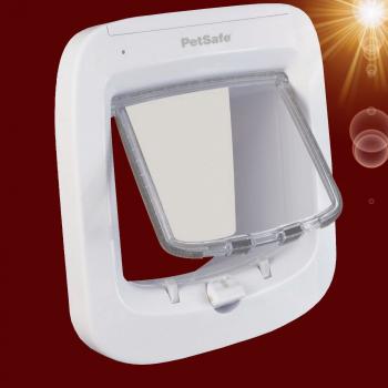 PetSafe® Mikrochip KATZENKLAPPE Katzentür Haustierklappe Hundetür Hundeklappe Glas