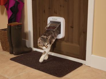 PetSafe® Mikrochip KATZENKLAPPE Katzentür Haustierklappe Hundetür Hundeklappe Glas