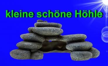 Aquarium Deko TERRASSEN HÖHLE Gr. S Terrarium Dekoration Barsche Zubehör