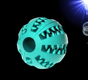 Hunde 3 STÜCK DENTAL ZAHNPFLEGE BALL Zahnbürste Vollgummiball Spielzeug