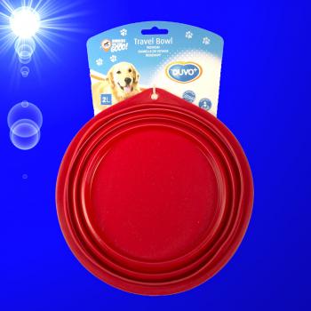 Hunde Katzen 2 L FALTBARER REISENAPF Wassernapf Futternapf Fressnapf