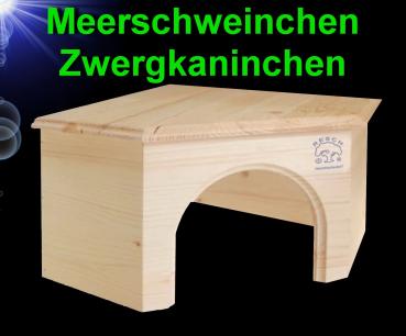 Nager ECK HOLZ ZWERGKANINCHEN MEERSCHWEINCHEN HAUS Zubehör Nest Kaninchen