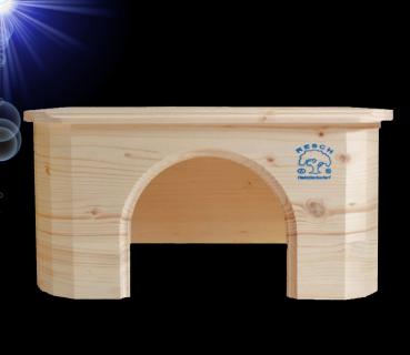 Nager HOLZ ZWERGKANINCHEN MEERSCHWEINCHEN HAUS Zubehör Nest Kaninchen