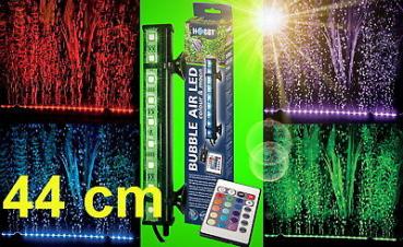 ! 44cm ! AUSSTRÖMERLEISTE ➕ LED BELEUCHTUNG ➕ FERNBEDIENUNG Aquarium Deko Zubehör