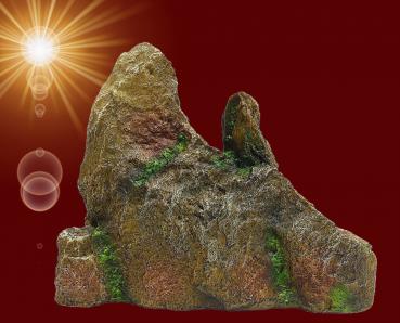 Aquarium Deko STOLLEN HÖHLE Dekoration Barsch Laich Felsen Gebirge Zubehör