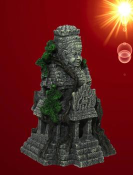 Aquarium Deko LAKSHMANA TEMPEL Asien Skulptur Dekoration Höhle Zubehör