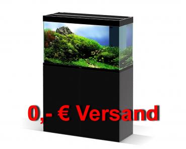 AQUARIUMKOMBINATION CIANO EMOTIONEN PRO 100 BLACK Schrank Aquarium Abdeckung