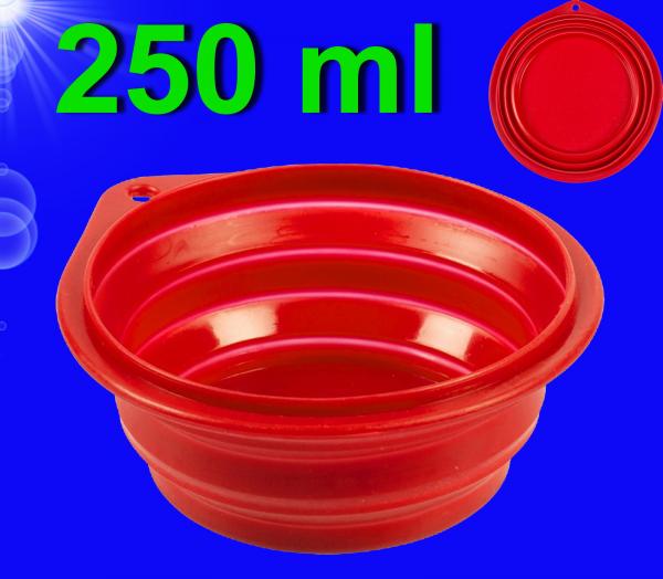 Hunde Katzen 250 ml REISENAPF FALTBAR Wassernapf Futternapf Fressnapf