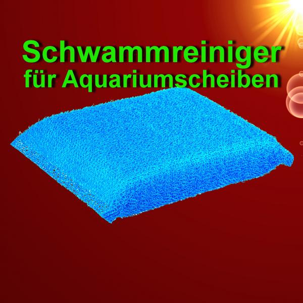 Aquarium SCHWAMMREINIGER Reinigungskissen Zubehör Schaber Algenentferner