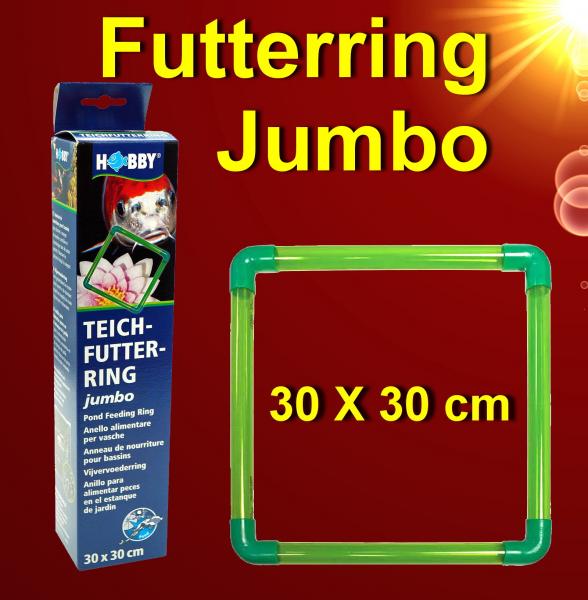 TEICHFUTTERRING 30X30 cm HOBBY Futterring Teich Gartenteich Aquarium Zubehör