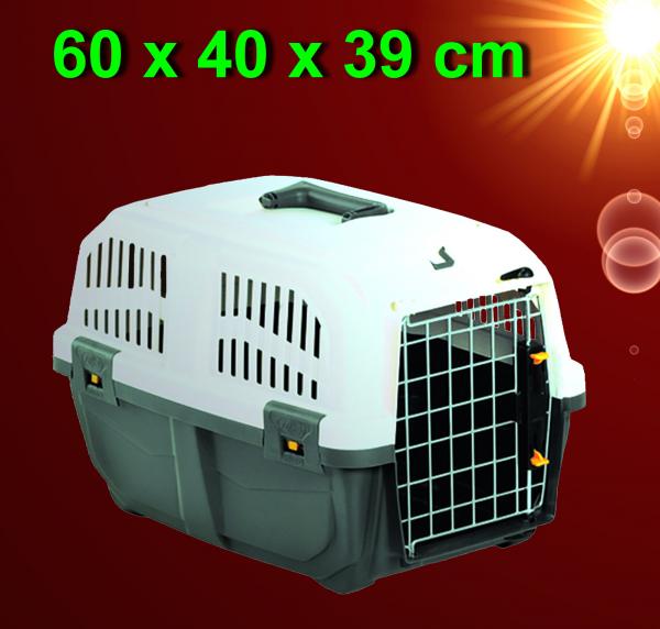 Hunde Katze Nager TIER TRANSPORTBOX SKUDO Gr.2 Flugbox Reise Auto Kennel