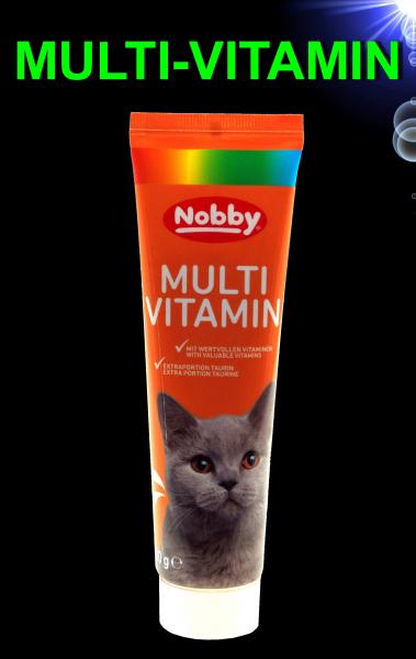 NOBBY KATZEN MULTI-VITAMIN PASTE ✚ TAURIN Zubehör gesunder Katzensnack