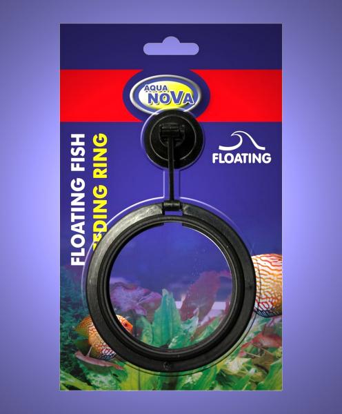 Aquarium FUTTERRING ✚ VARIABLER HALTERUNG Futterkorb Zubehör Fischfutter