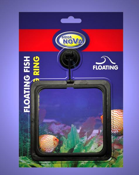 Aquarium FUTTERRING ✚ VARIABLER HALTERUNG Futterkorb Zubehör Fischfutter