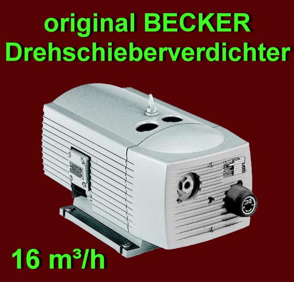 16 m³/h ⭐️ DT-4.16 BECKER DREHSCHIEBERVERDICHTER KOMPRESSOR ⭐️Pumpe