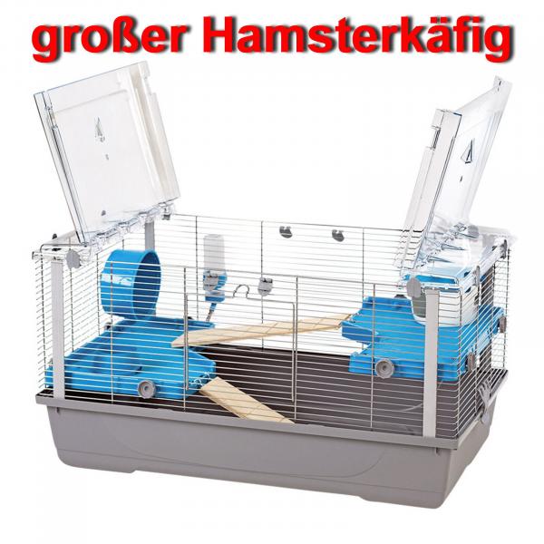 HAMSTERHEIM Kleintierkäfig Gerbil Nagerkäfig Hamsterkäfig Rennmaus