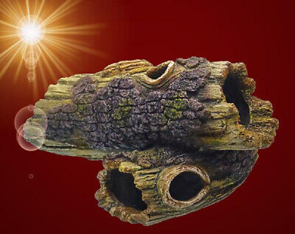 Aquarium Deko große AST HÖHLE Wurzel Dekoration Terrarium Zubehör Holz .