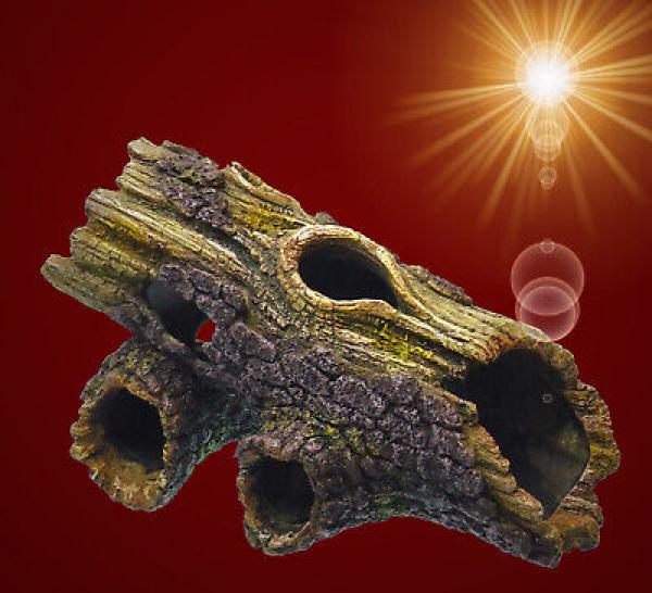 Aquarium Deko große AST HÖHLE Wurzel Dekoration Terrarium Zubehör Holz .
