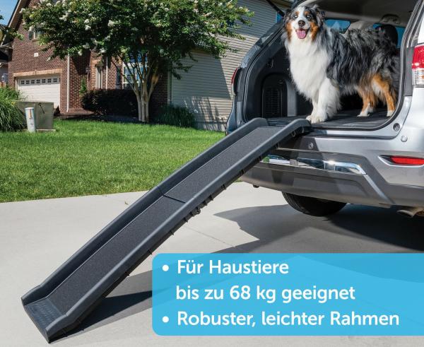 PetSafe® faltbare bis 68 kg AUTO HUNDERAMPE 157cm Einstiegshilfe Transport