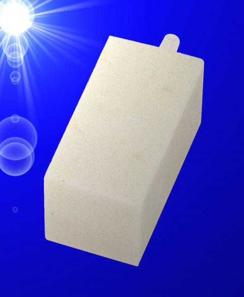 Aquarium Deko 50x25x25 mm SPRUDLER SET ➕ LUFTPUMPE ➕ Zubehör Luftstein weiß