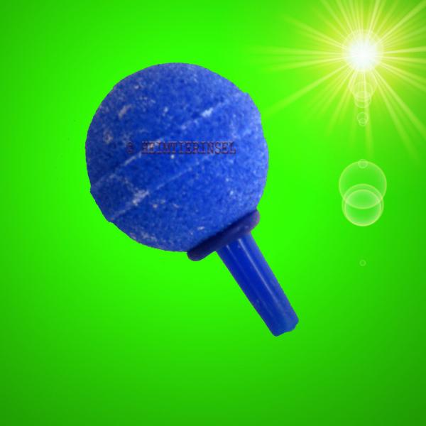 Aquarium-Deko DOPPEL SPRUDEL-SET ✚ LUFTPUMPE Ausströmer Stein Zubehör