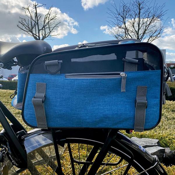 Hunde Katze bis 8 kg NOBBY PACKTASCHE FAHRRADTASCHE GEPÄCKTRÄGER Transportbox