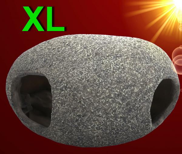Aquarium Deko MARMOR HÖHLE Gr.XL Barsche Terrarium Felsen Dekoration Zubehör