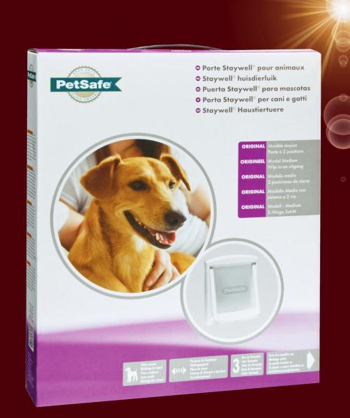 PetSafe® 2-Wege HUNDEKLAPPE Katzentür Haustier Hundetür Katzenklappe