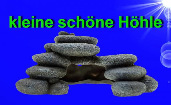Aquarium Deko TERRASSEN HÖHLE Gr. S Terrarium Dekoration Barsche Zubehör